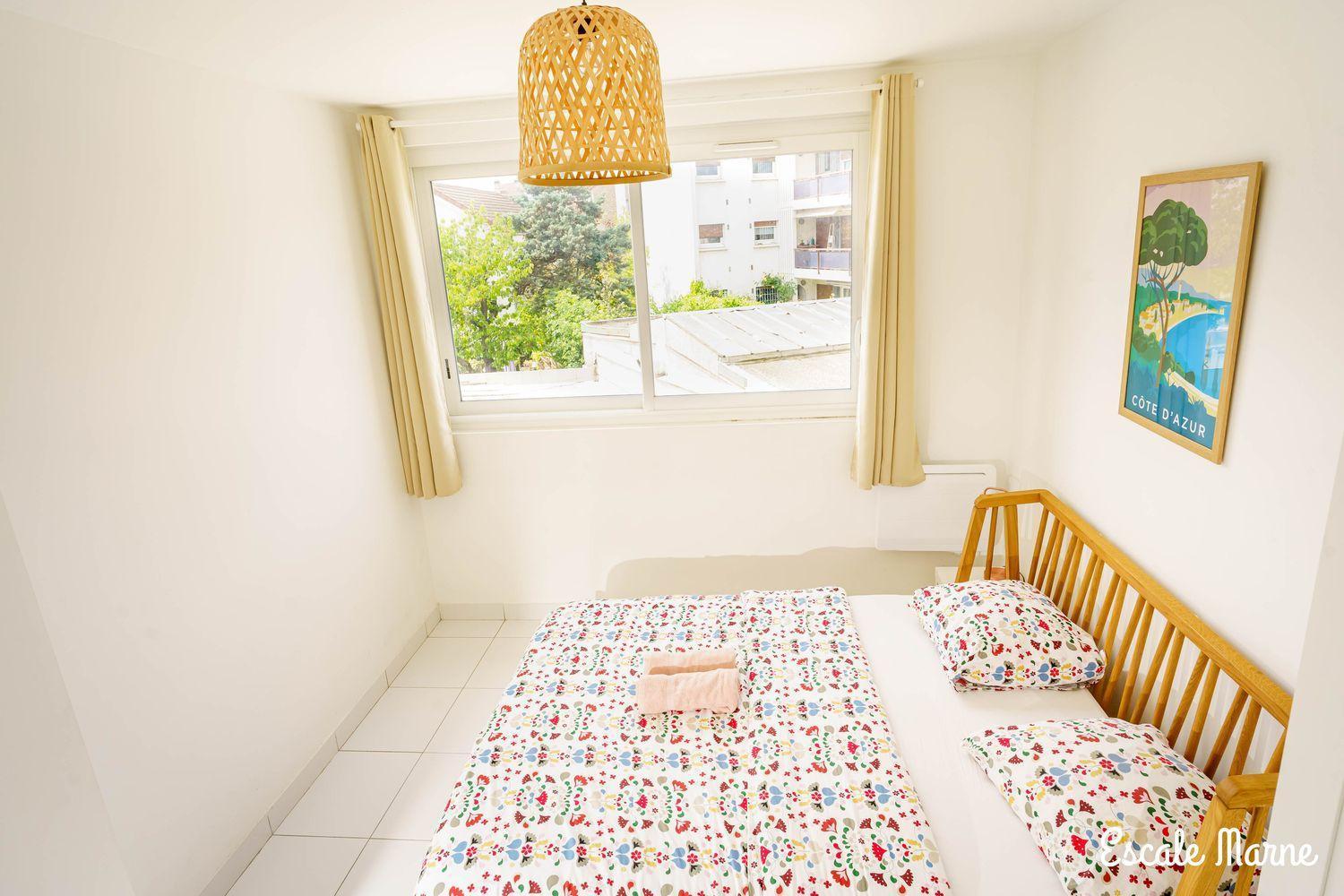 Escale-Marne Fr - 101 - Free Parking - Free Luggage Storage - All Equipped - Linen Included - Washing Machine - Luxury Eve Sleep Mattress 160X200 - 10Mn Walk Metro 8 - Rer A - Panoramic View - From 1 To 4 Guests Мезон-Альфор Экстерьер фото