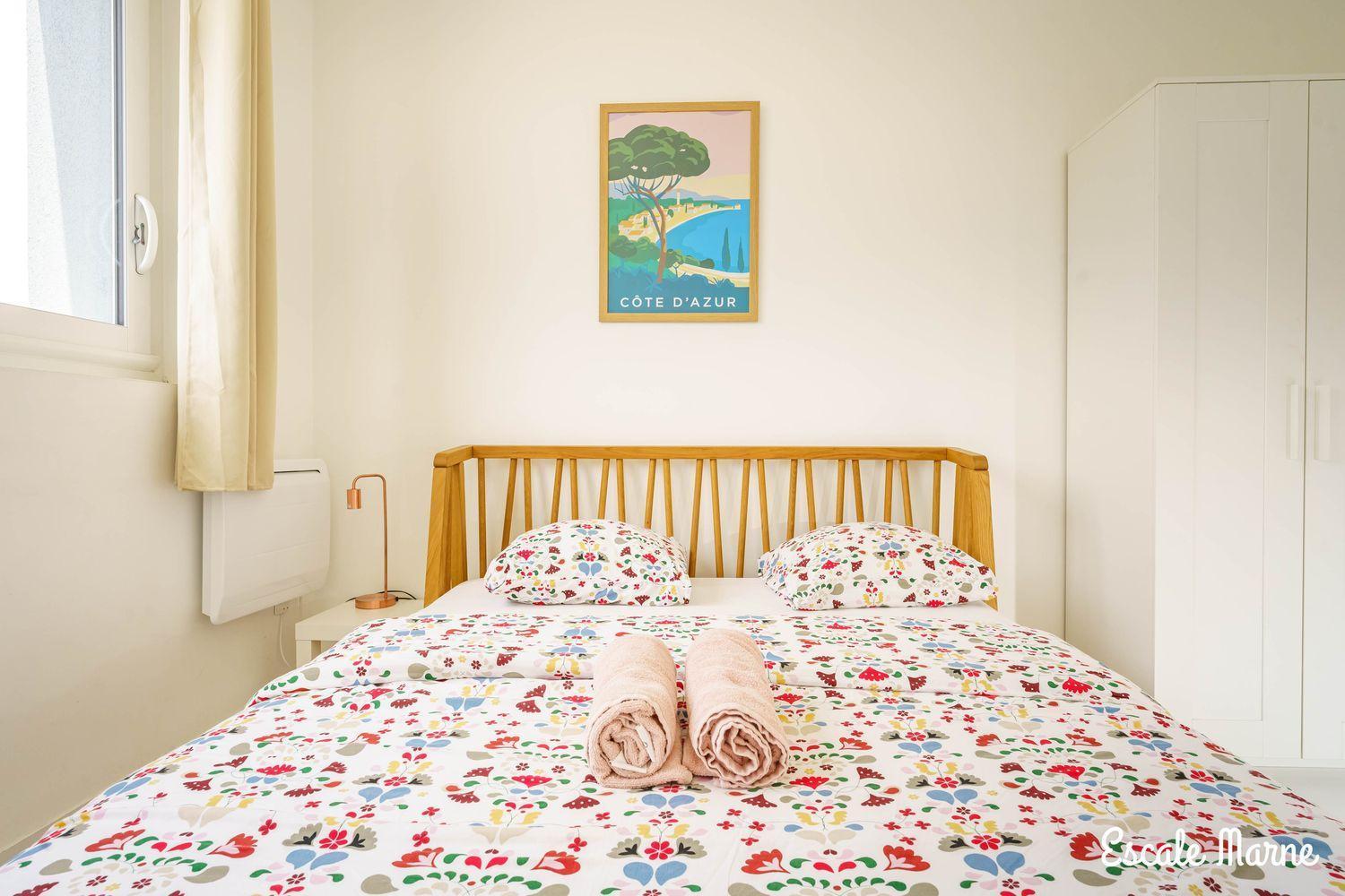 Escale-Marne Fr - 101 - Free Parking - Free Luggage Storage - All Equipped - Linen Included - Washing Machine - Luxury Eve Sleep Mattress 160X200 - 10Mn Walk Metro 8 - Rer A - Panoramic View - From 1 To 4 Guests Мезон-Альфор Экстерьер фото